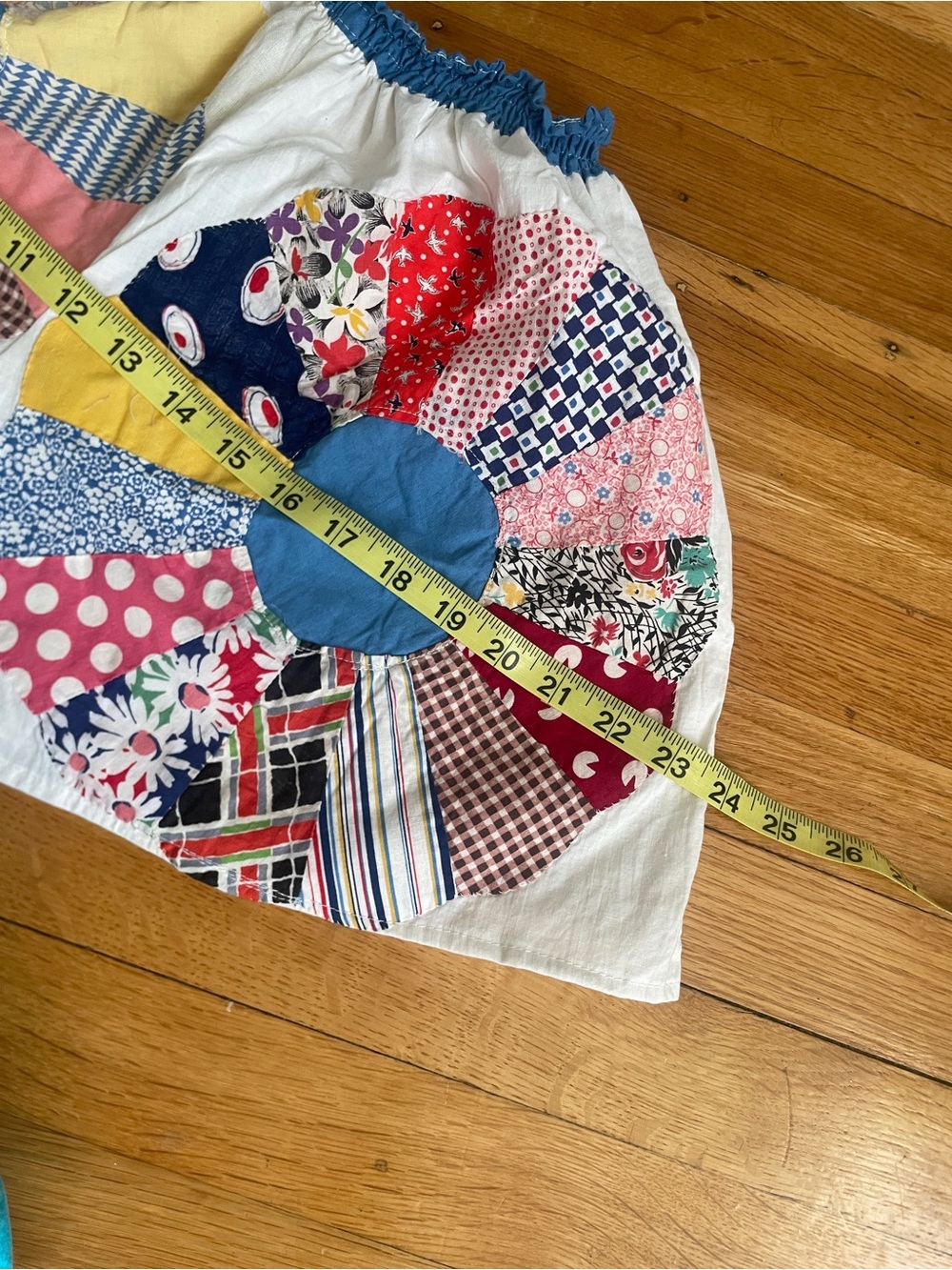 Handmade Quilted Flower Shorts - Picture 4 of 6